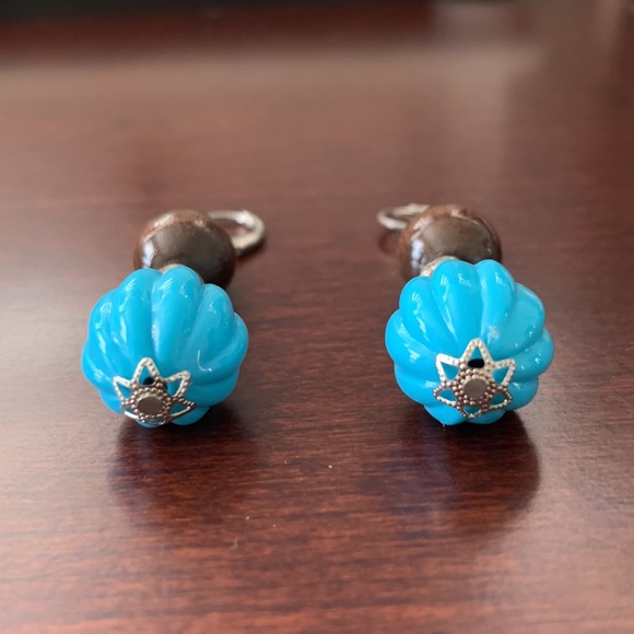 Dangling Beaded Earrings - Picture 2 of 5